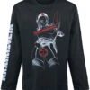 "Krankenschwester" Long-sleeve Shirt Black By Rammstein