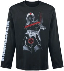 "Krankenschwester" Long-sleeve Shirt Black By Rammstein