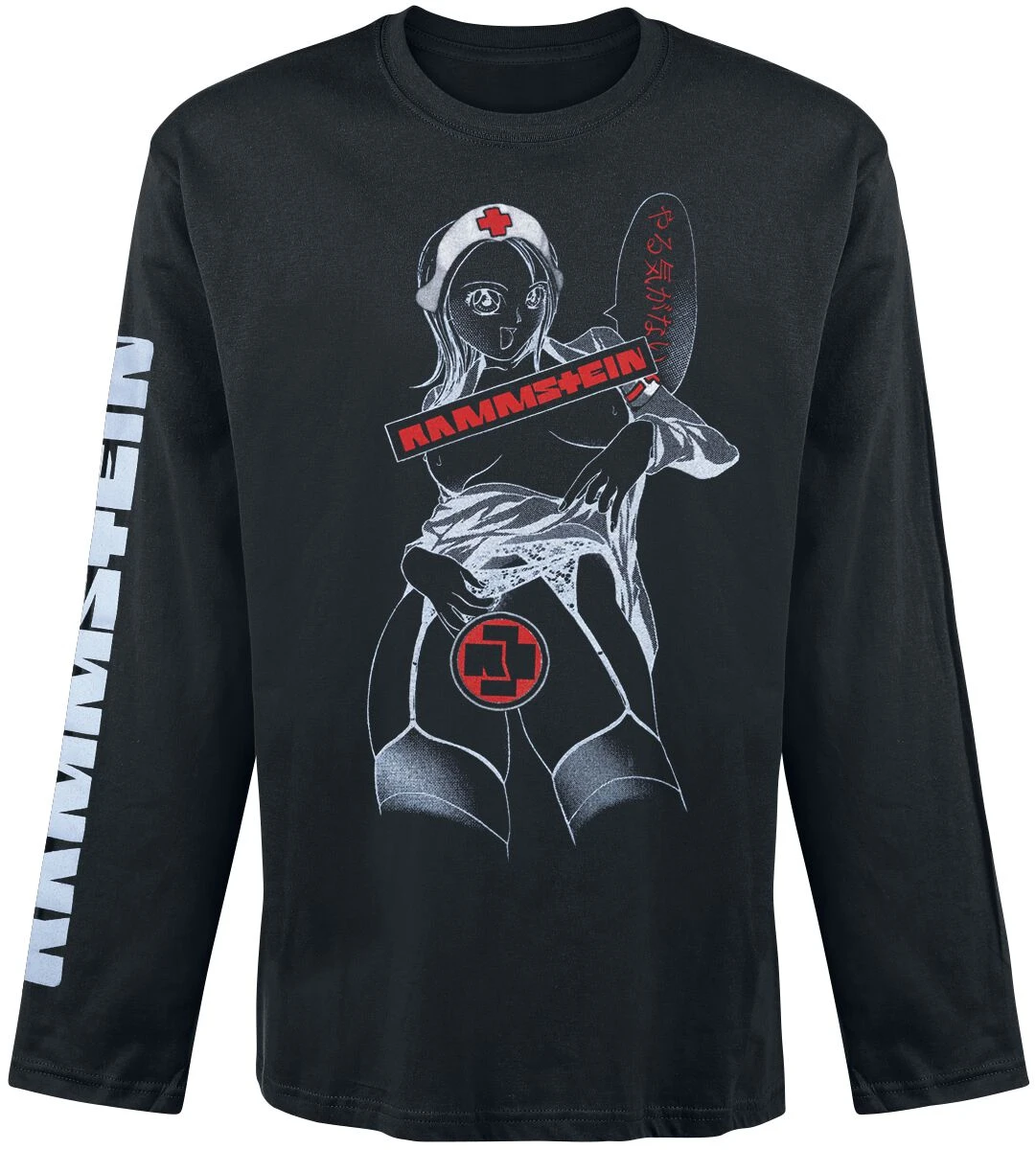 "Krankenschwester" Long-sleeve Shirt Black By Rammstein 3 "Krankenschwester" Long-sleeve Shirt Black By Rammstein