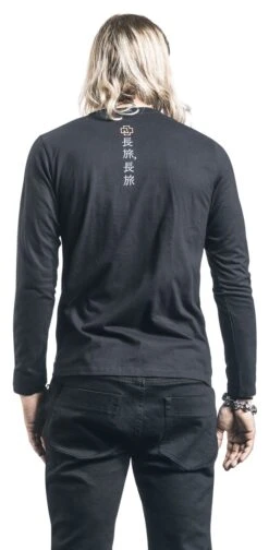 "Krankenschwester" Long-sleeve Shirt Black By Rammstein 11 "Krankenschwester" Long-sleeve Shirt Black By Rammstein -Men Fashion Clothing Store 495238wb