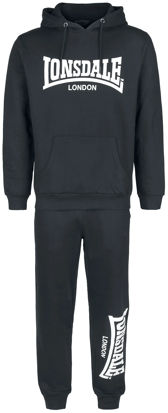 "Cloudy" Tracksuit Black By Lonsdale London 3 "Cloudy" Tracksuit Black By Lonsdale London