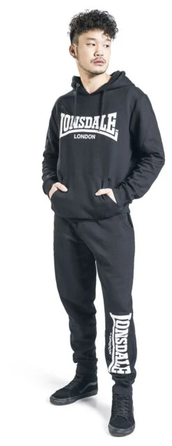"Cloudy" Tracksuit Black By Lonsdale London 14 "Cloudy" Tracksuit Black By Lonsdale London -Men Fashion Clothing Store 495751wa