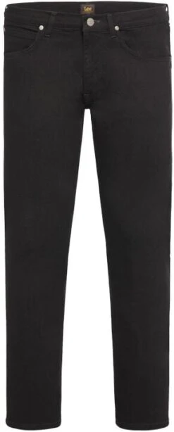 "Brooklyn Classic Straight Fit Clean Black" Jeans Black By Lee Jeans
