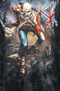 "The Trooper Allover" T-Shirt Allover By Iron Maiden -Men Fashion Clothing Store 497118d