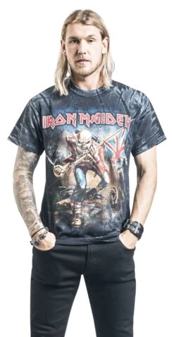"The Trooper Allover" T-Shirt Allover By Iron Maiden -Men Fashion Clothing Store 497118wa