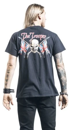 "The Trooper Allover" T-Shirt Allover By Iron Maiden -Men Fashion Clothing Store 497118wb