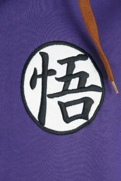 "Goku" Hooded Zip Lilac By Dragon Ball -Men Fashion Clothing Store 498659d