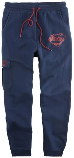 "Superman" Tracksuit Trousers Dark Blue By Superman