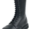 "Black 14 Hole Lace-Up Boots" Boot Black By Black Premium By EMP 1 "Black 14 Hole Lace-Up Boots" Boot Black By Black Premium By EMP -Men Fashion Clothing Store 502991a