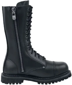 "Black 14 Hole Lace-Up Boots" Boot Black By Black Premium By EMP 11 "Black 14 Hole Lace-Up Boots" Boot Black By Black Premium By EMP -Men Fashion Clothing Store 502991a3
