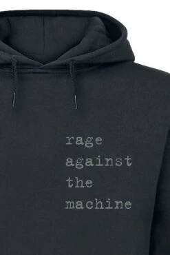 "FTBK" Hooded Sweater Black By Rage Against The Machine -Men Fashion Clothing Store 503971d