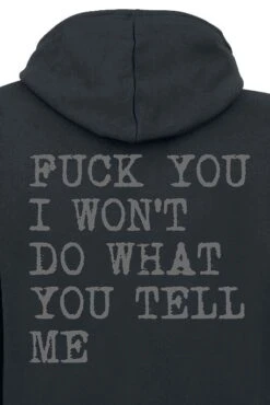"FTBK" Hooded Sweater Black By Rage Against The Machine -Men Fashion Clothing Store 503971d2