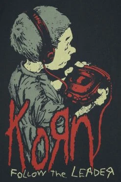 "Walkman" Long-sleeve Shirt Black By Korn -Men Fashion Clothing Store 504258d