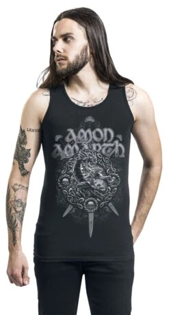 "Ragnarok" Tanktop Black By Amon Amarth -Men Fashion Clothing Store 504342wa