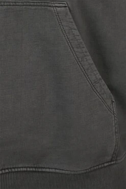 "Overdyed Hoodie" Hooded Sweater Black By Urban Classics -Men Fashion Clothing Store 504558d
