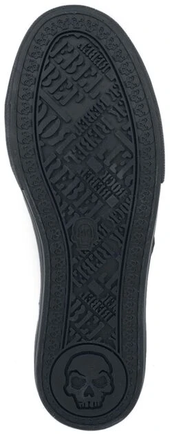 "Sneakers With Skull Print" Sneakers High Black By Rock Rebel By EMP -Men Fashion Clothing Store 504621a6