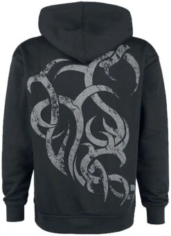 "Stone Flames" Hooded Zip Black By Outer Vision 8 "Stone Flames" Hooded Zip Black By Outer Vision -Men Fashion Clothing Store 506936b
