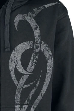 "Stone Flames" Hooded Zip Black By Outer Vision 9 "Stone Flames" Hooded Zip Black By Outer Vision -Men Fashion Clothing Store 506936d