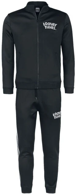 "Genius" Tracksuit Black By Looney Tunes