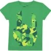 "Kids’ T-shirt With Camouflage Rock Hand" T-Shirt Green By EMP Stage Collection -Men Fashion Clothing Store 507589a