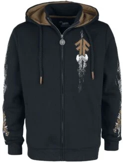 "EMP Signature Collection" Hooded Zip Black By Amon Amarth
