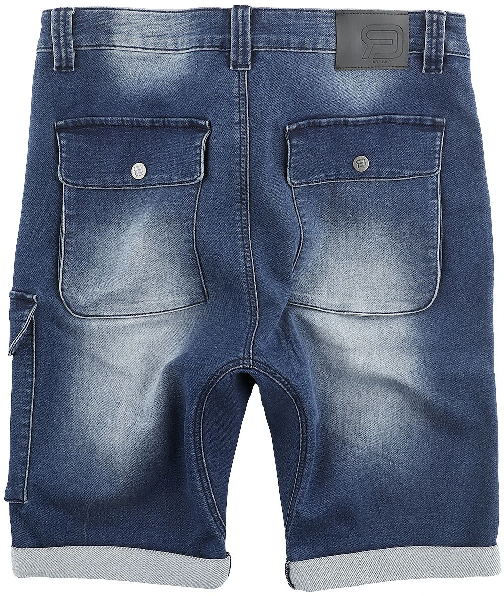 "Comfy Shorts" Shorts Blue By RED By EMP 4 "Comfy Shorts" Shorts Blue By RED By EMP - Image 2