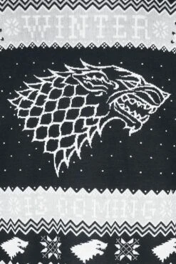 "Winter Is Coming" Christmas Jumper Grey By Game Of Thrones -Men Fashion Clothing Store 508137d