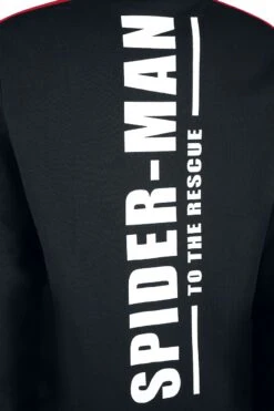 "Web Head" Hooded Zip Black By Spider-Man -Men Fashion Clothing Store 508142d3