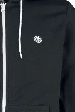 "Cornell Classic" Hooded Zip Black By Element -Men Fashion Clothing Store 508286d
