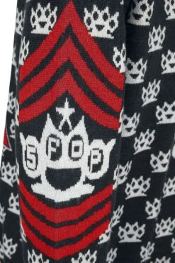 "Holiday Sweater 2022" Christmas Jumper Multicolour By Five Finger Death Punch -Men Fashion Clothing Store 508775d