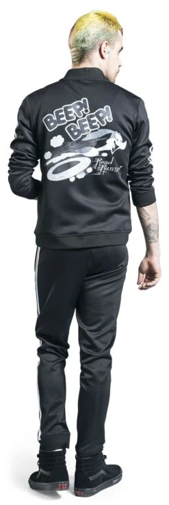 "Road Runner - Beep! Beep!" Tracksuit Black By Looney Tunes 19 "Road Runner - Beep! Beep!" Tracksuit Black By Looney Tunes -Men Fashion Clothing Store 509782wb