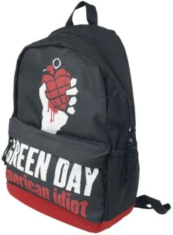 "Rocksax - American Idiot" Backpack Black By Green Day