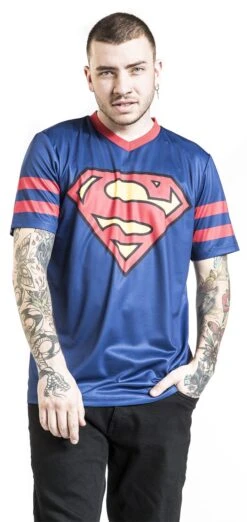 "Logo" Jersey Dark Blue By Superman -Men Fashion Clothing Store 510973wa