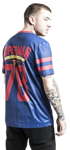 "Logo" Jersey Dark Blue By Superman -Men Fashion Clothing Store 510973wb