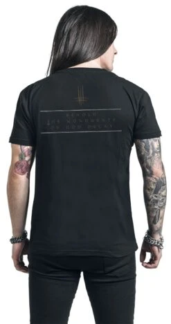 "In Absentia Dei" T-Shirt Black By Behemoth -Men Fashion Clothing Store 511465wb