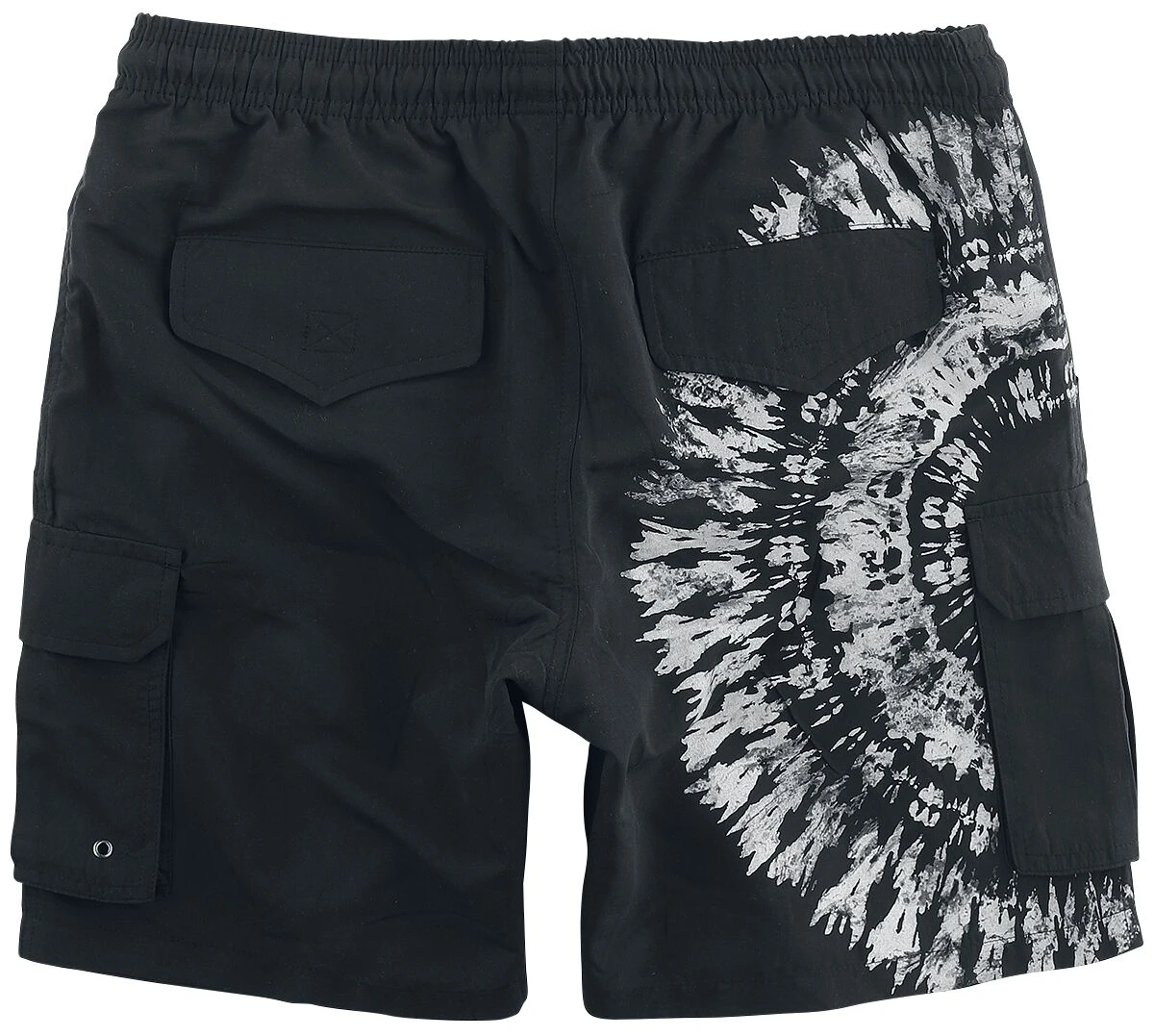 "Swimshorts With Batik Motif" Swim Shorts Black By RED By EMP 3 "Swimshorts With Batik Motif" Swim Shorts Black By RED By EMP - Image 2