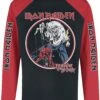 "Number Of The Beast" Longsleeve Pyjamas Black-red By Iron Maiden -Men Fashion Clothing Store 511542a