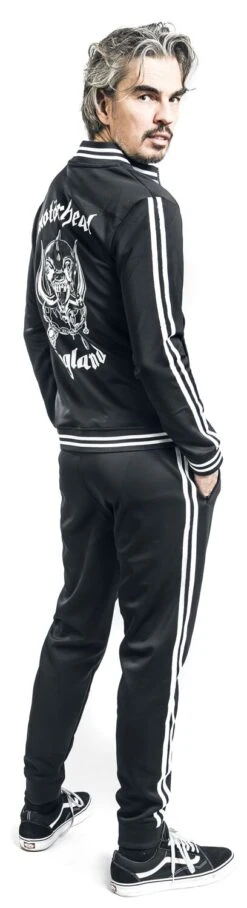 "England" Tracksuit Black-grey By Motörhead -Men Fashion Clothing Store 511544wb