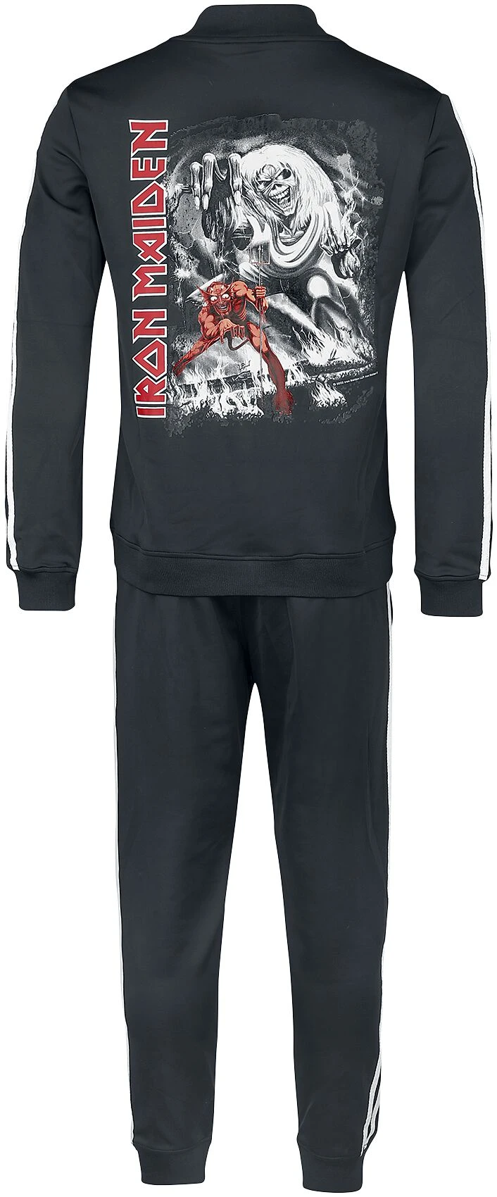 "Number Of The Beast" Tracksuit Black By Iron Maiden 4 "Number Of The Beast" Tracksuit Black By Iron Maiden - Image 2
