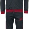 "War Devil" Tracksuit Black-red By Slayer -Men Fashion Clothing Store 511548a