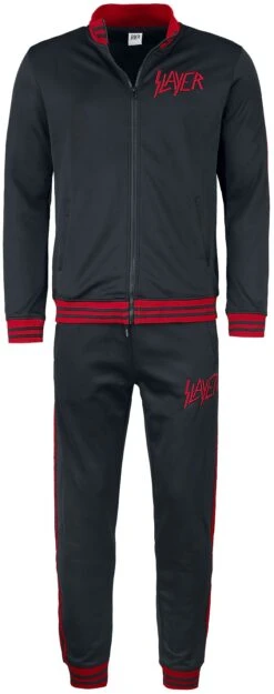 "War Devil" Tracksuit Black-red By Slayer