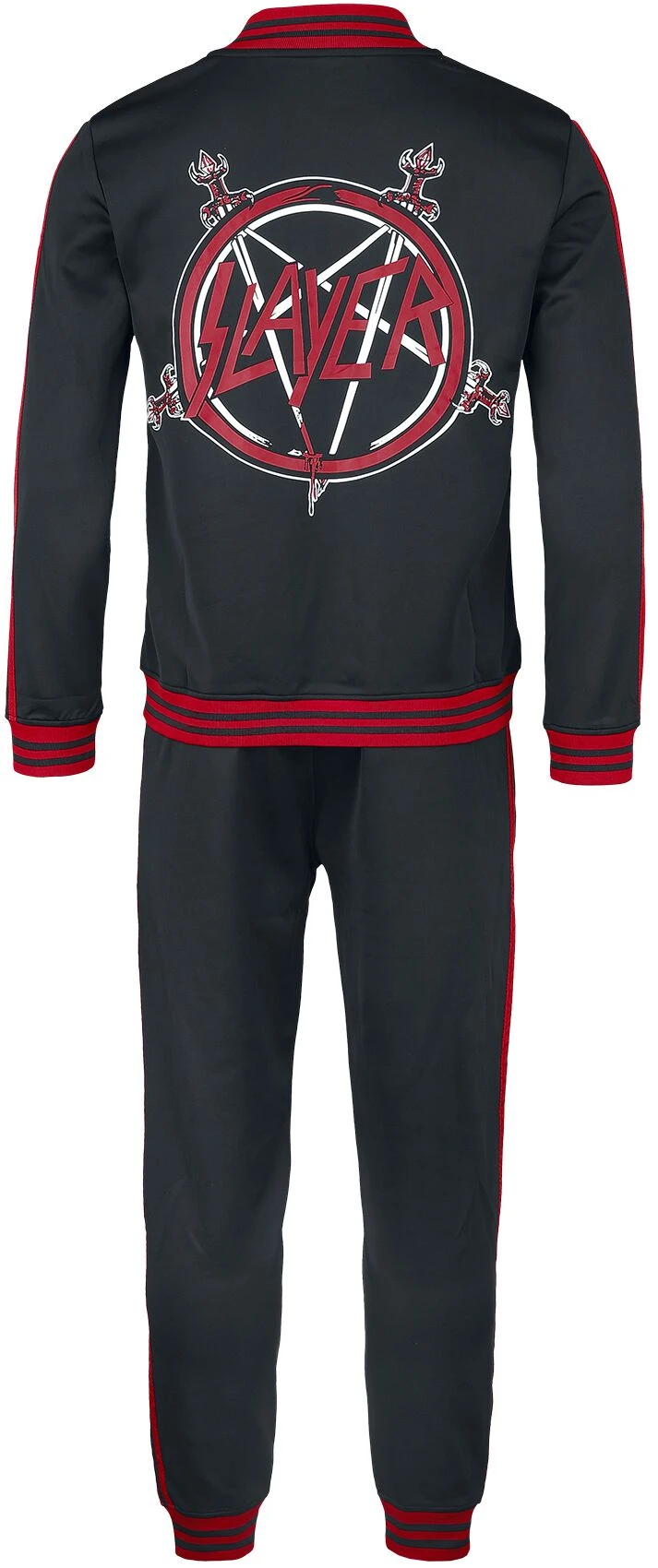 "War Devil" Tracksuit Black-red By Slayer 4 "War Devil" Tracksuit Black-red By Slayer - Image 2