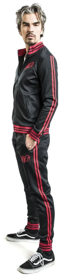 "War Devil" Tracksuit Black-red By Slayer 19 "War Devil" Tracksuit Black-red By Slayer -Men Fashion Clothing Store 511548wc