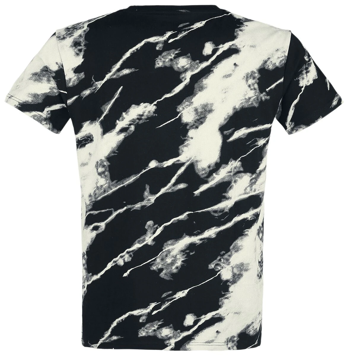 "Batik T- Shirt" T-Shirt Black-old White By RED By EMP 4 "Batik T- Shirt" T-Shirt Black-old White By RED By EMP - Image 2