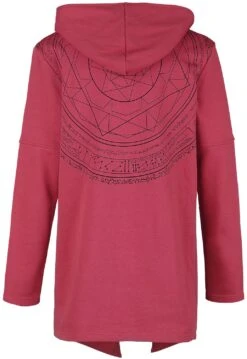 "In The Multiverse Of Madness - Multiverse" Hooded Zip Red By Doctor Strange -Men Fashion Clothing Store 512156b