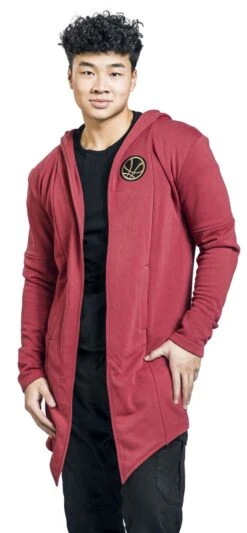 "In The Multiverse Of Madness - Multiverse" Hooded Zip Red By Doctor Strange -Men Fashion Clothing Store 512156wa