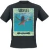 "Ripple Overlay" T-Shirt Black By Nirvana