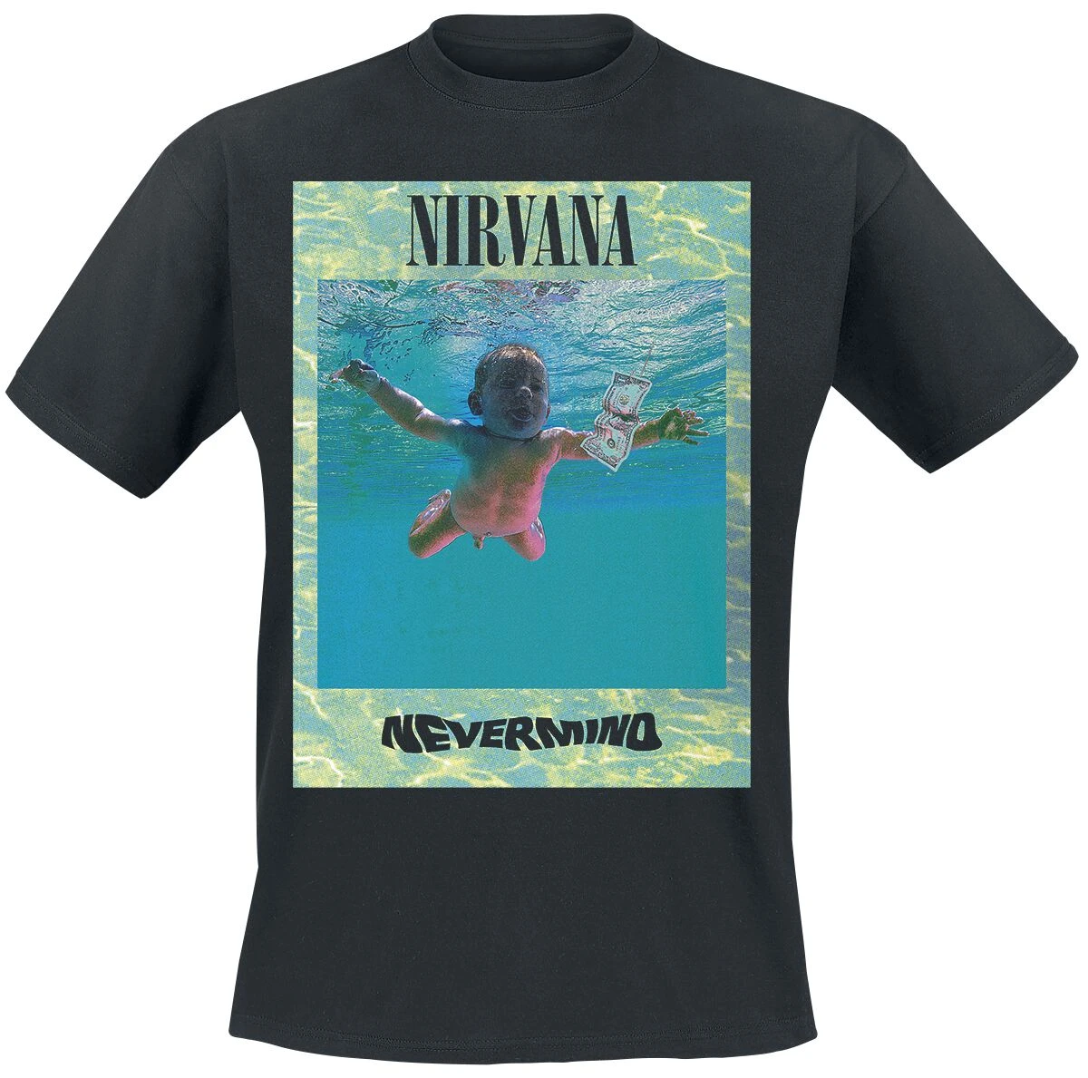 "Ripple Overlay" T-Shirt Black By Nirvana 3 "Ripple Overlay" T-Shirt Black By Nirvana