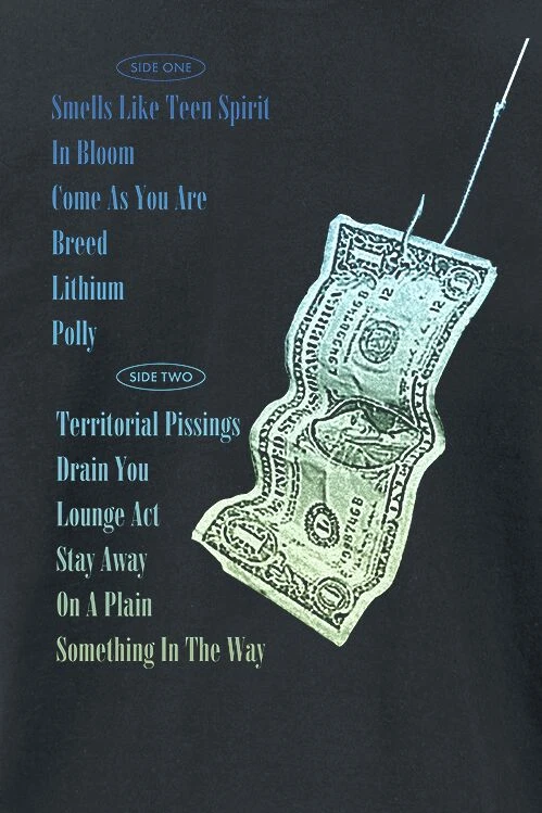 "Ripple Overlay" T-Shirt Black By Nirvana 6 "Ripple Overlay" T-Shirt Black By Nirvana - Image 4