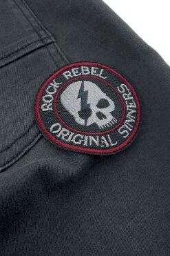 "Shorts With Distressed Effects" Shorts Black By Rock Rebel By EMP 9 "Shorts With Distressed Effects" Shorts Black By Rock Rebel By EMP -Men Fashion Clothing Store 512365d2